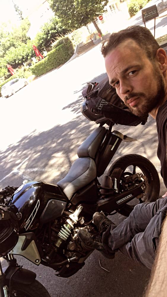 David — Permis Moto A1 / A2 réussi à Age avec l'Auto-École WARNING à Agde